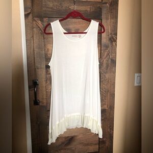 Soft knit layering tank top by Lori Goldstein